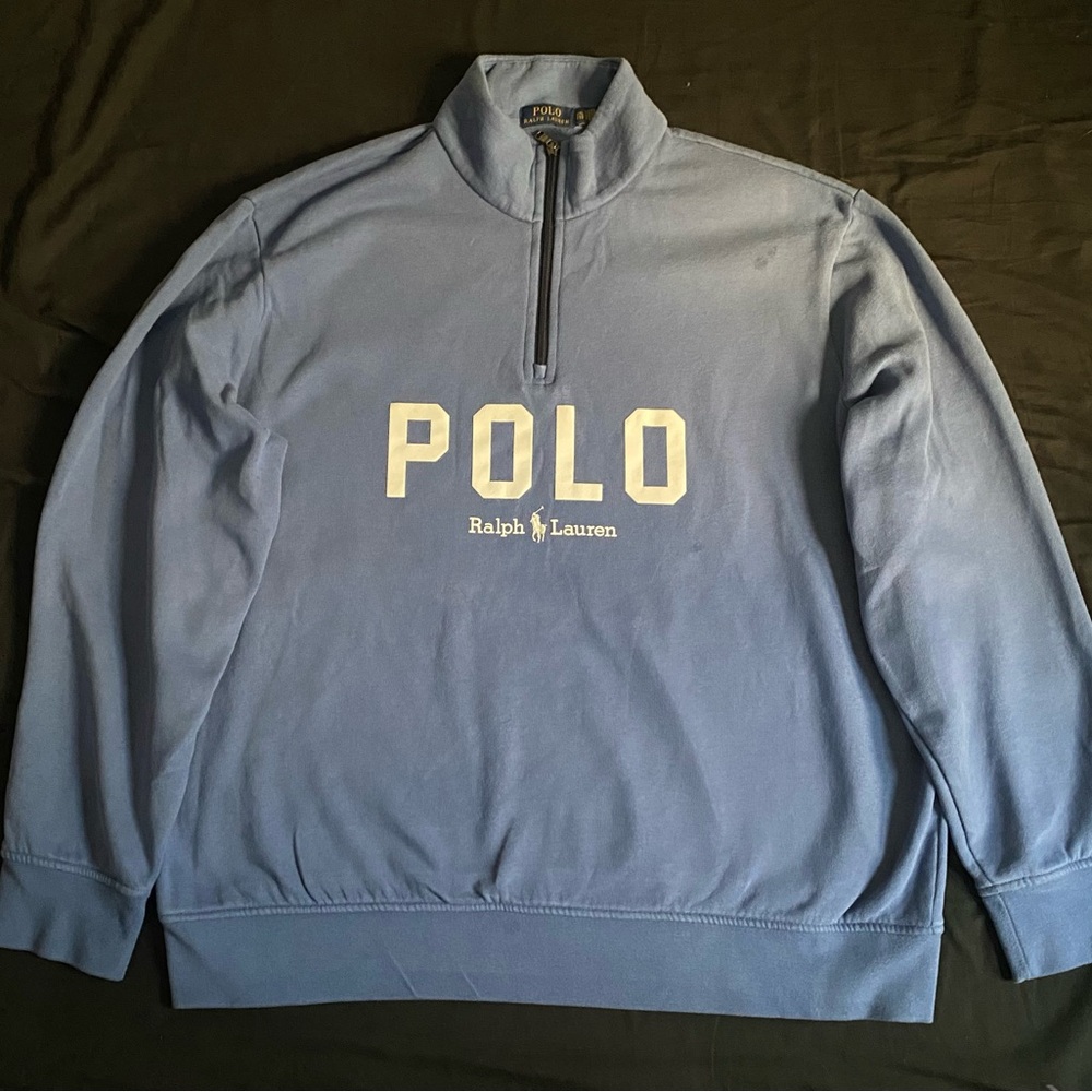 polo half zip L